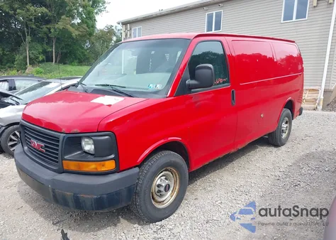 2010 GMC Savana 2500 Work Van from USA, damaged, VIN 1GTZGFBA2A1139117